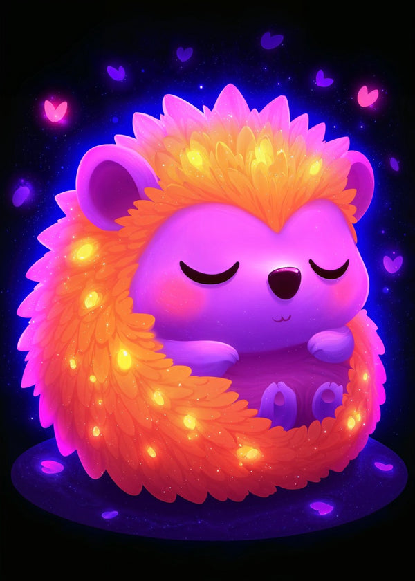 Neon Hedgehog Dream