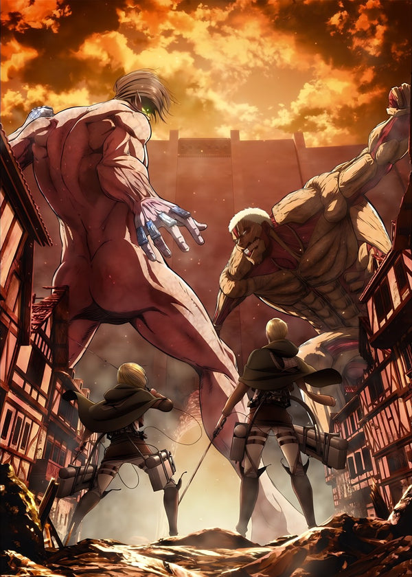 Attack on Titan Walls Fall