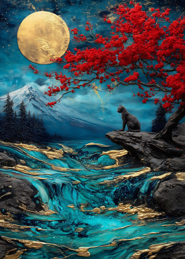 Moonlit River Dreams