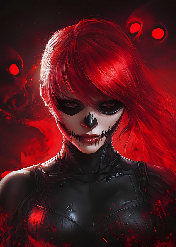 Horror Anime Girl Halloween