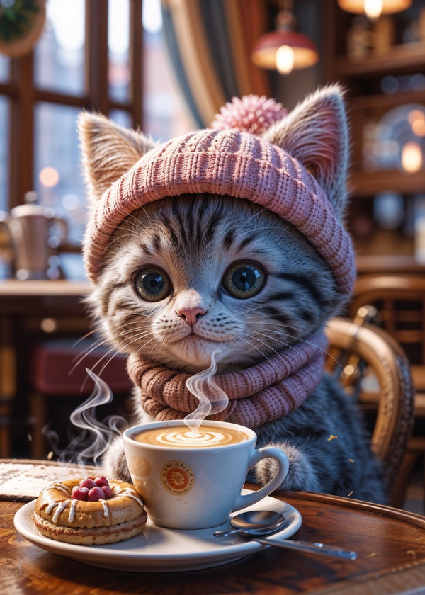 Kitten and Coffee
