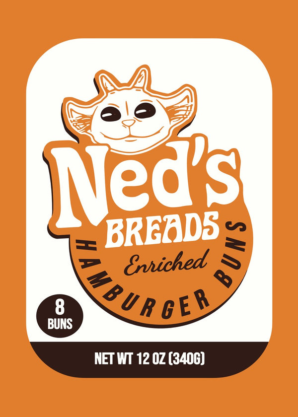 Ned’s Breads Hamburger 8 Buns