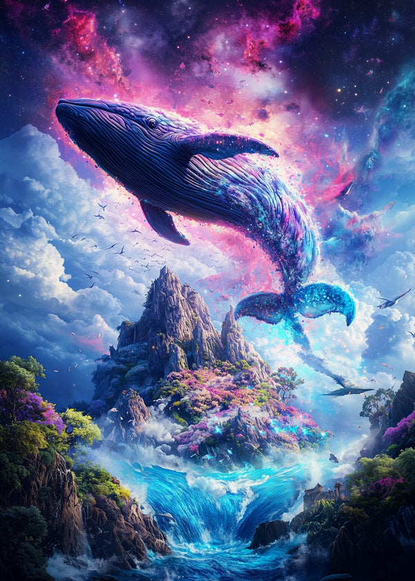 Celestial Whale's Ascent