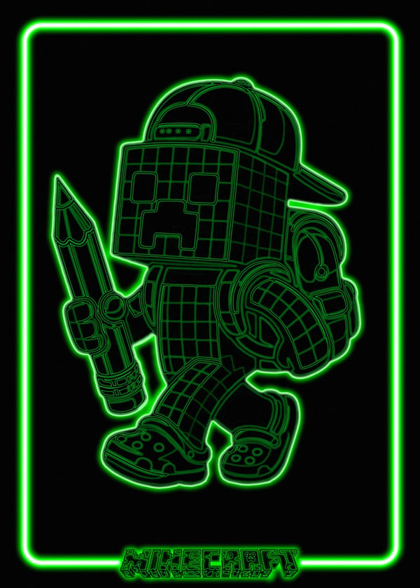 Minecraft Game Poster