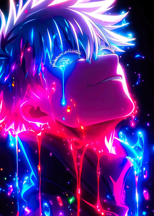 kakashi hatake neon art