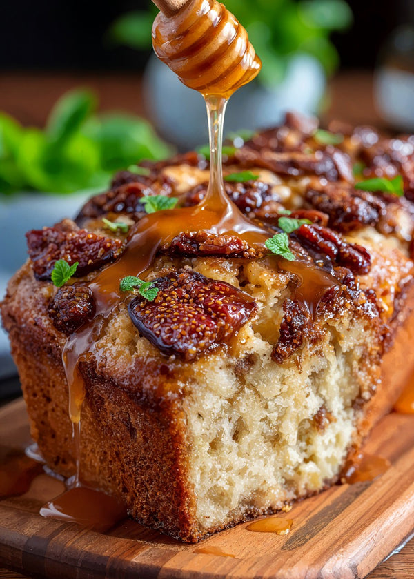 Honey Fig Loaf Cake