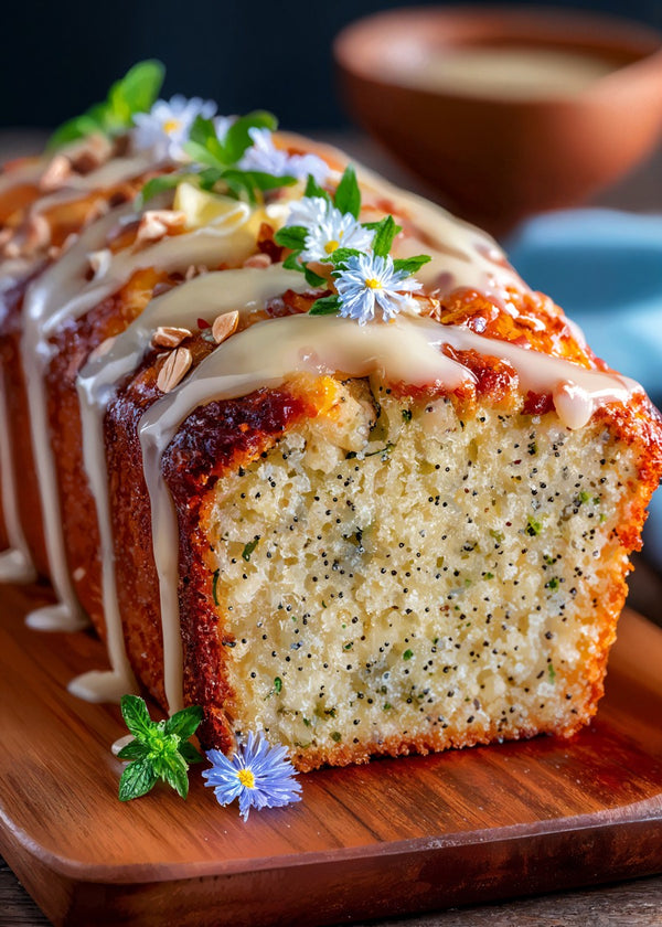 Lemon Poppy Loaf Cake