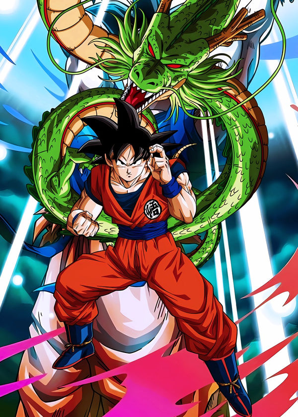 Dragon Ball Z Son Goku Shenron