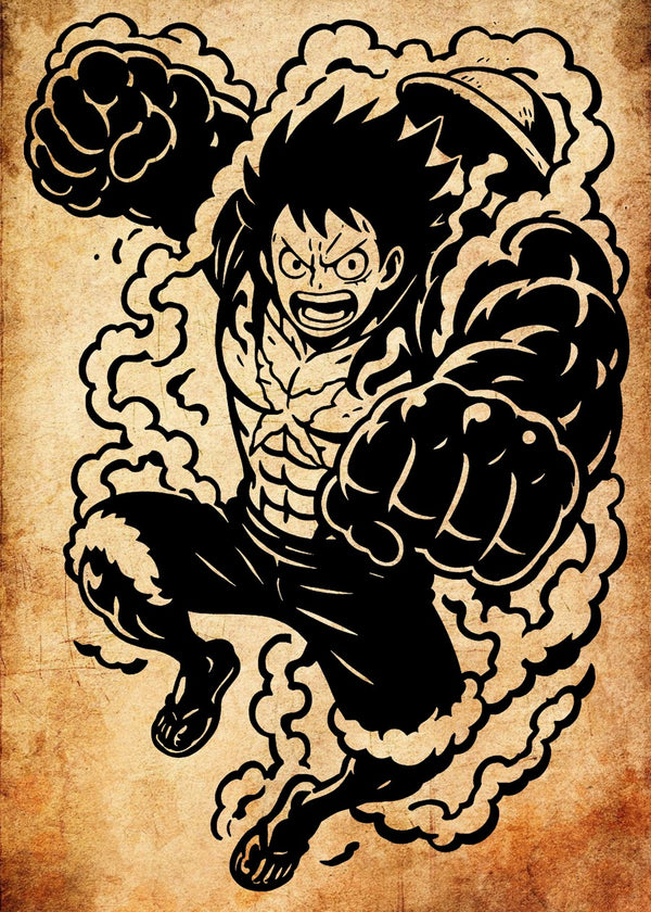 Monkey D Luffy, One Piece