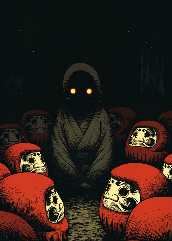 The Watcher Among the Daruma