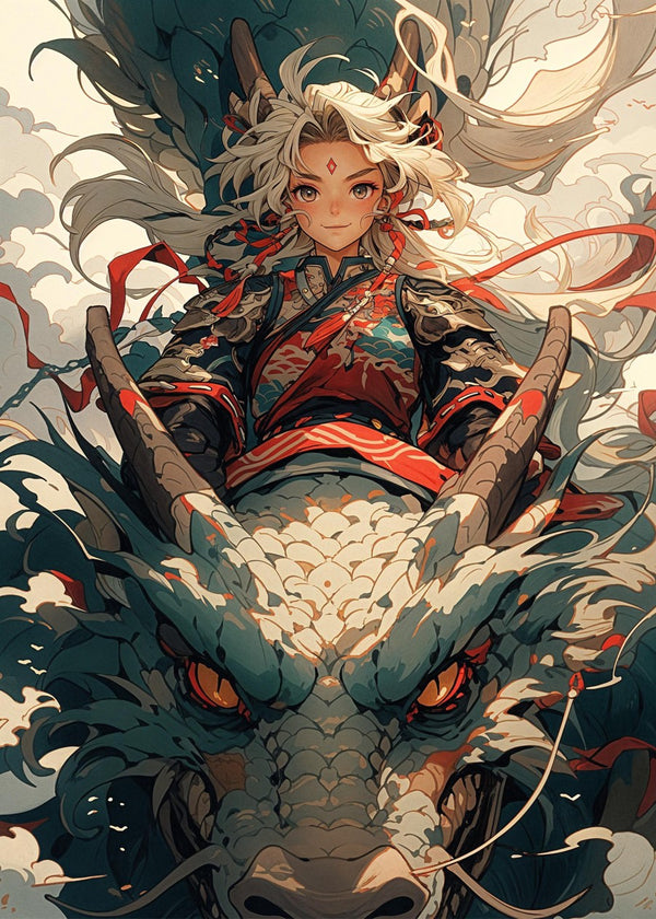 Skybound Empress & Dragon