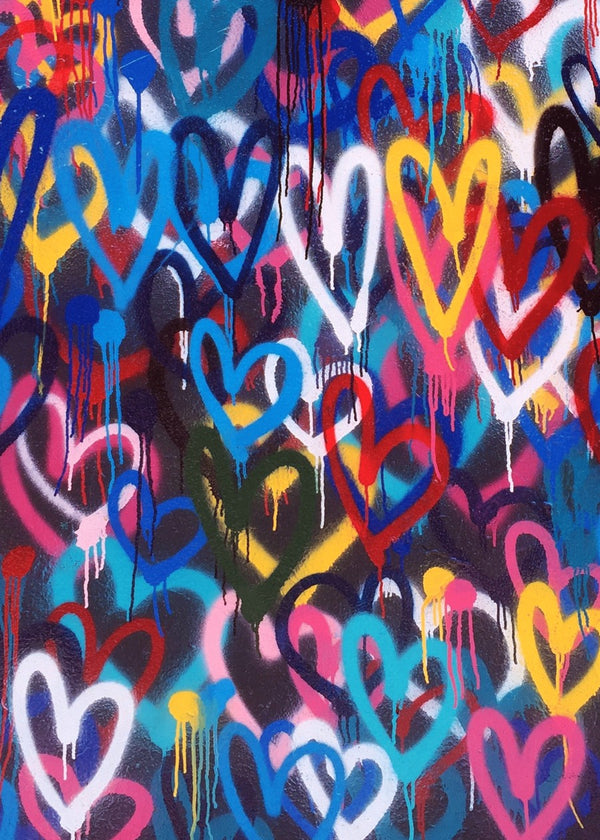 Colorful Love Wall