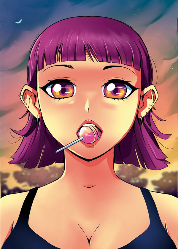 Anime Lollipop Girl