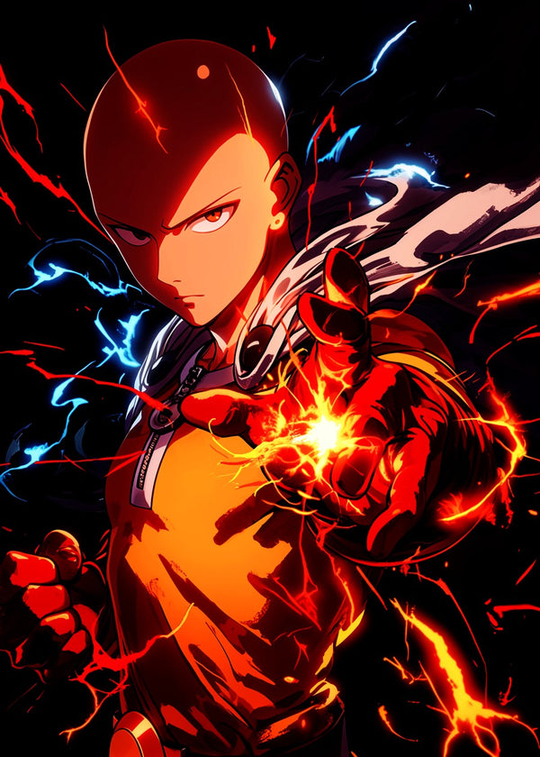 one punch man art