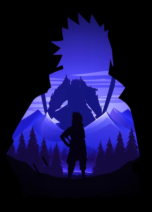 Sasuke Uchiha Silhouette