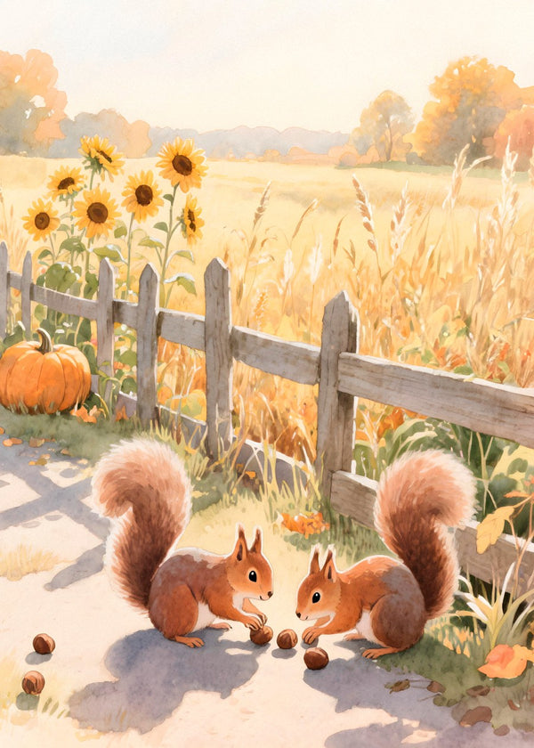 The Squirrels Autumn Treat