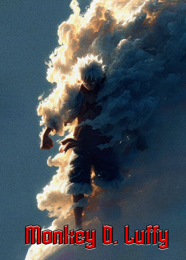 MONKEY D LUFFY SKY CLOUD