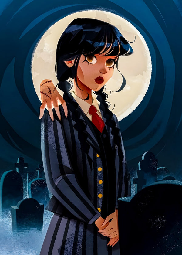 Wednesday Illustration Art