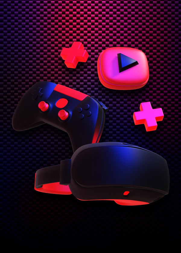 Gamer 3D - synthwave retrowave