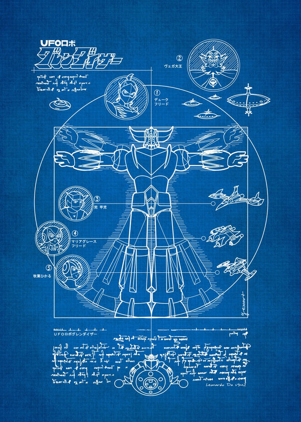 240 Grendizer Blueprint