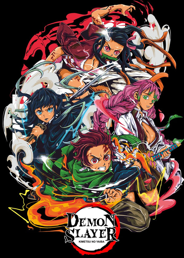 Demon slayer Kimetsu No Yaiba flame