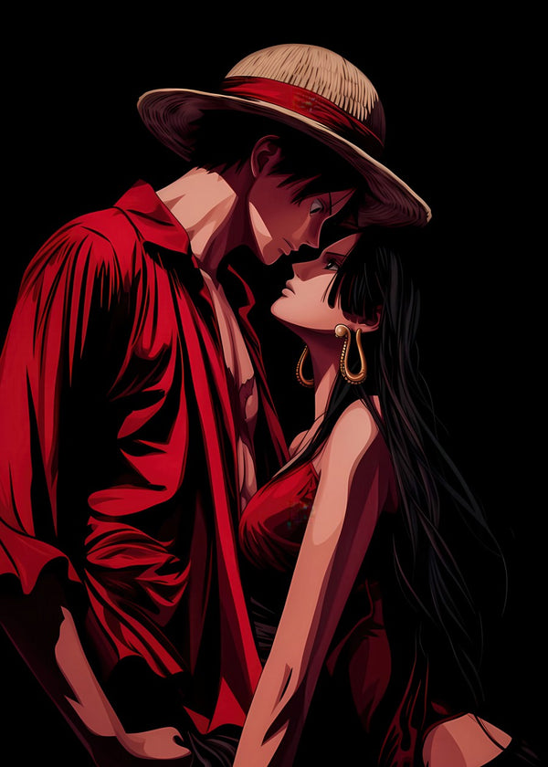 Luffy and Boa Moment