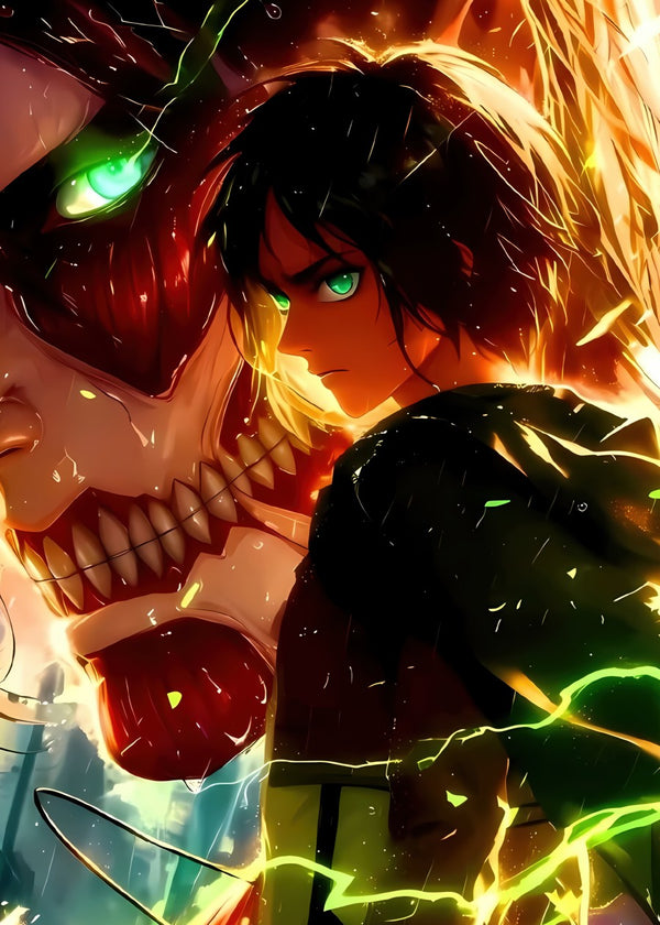 Eren and Attack Titan
