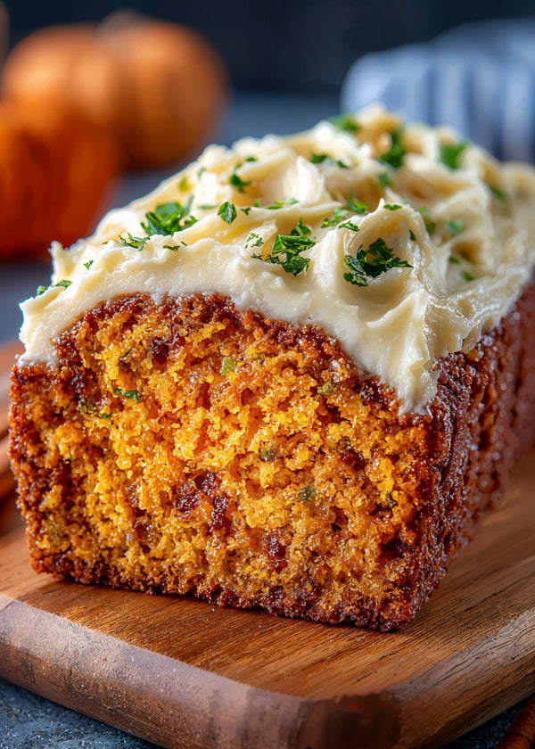 Pumpkin Cake with Frosting