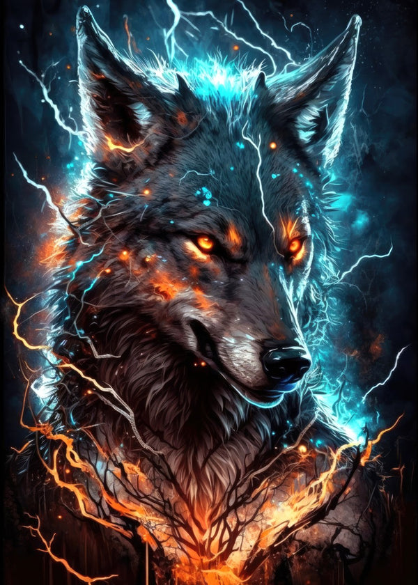 Luminous wolf