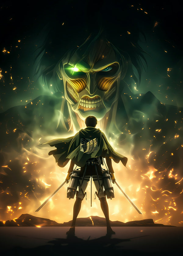 Eren Yeager - Face to Titan