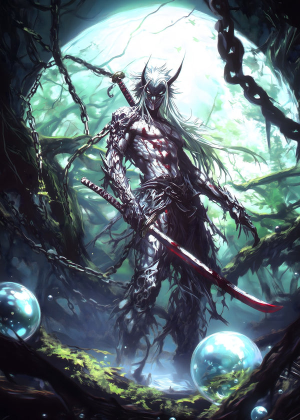 Enigmatic Forest Warrior