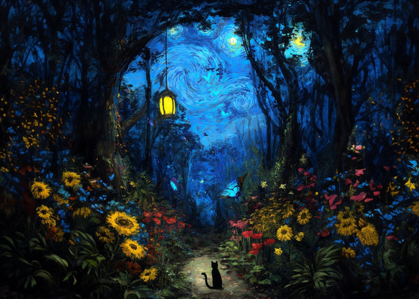 Enchanted Night Path