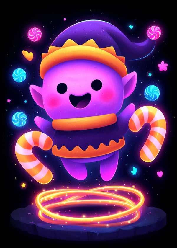 Kawaii Candy Elf Portal