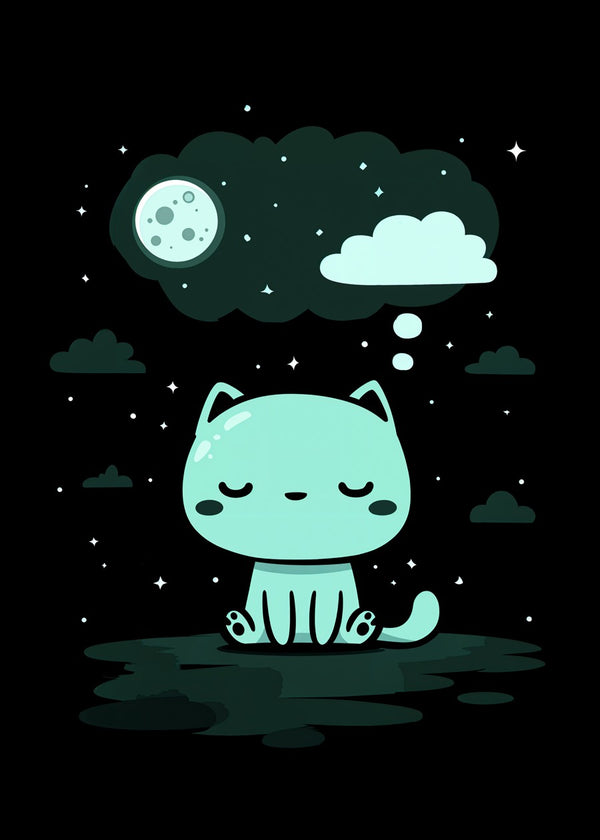 Dreaming Space Cat