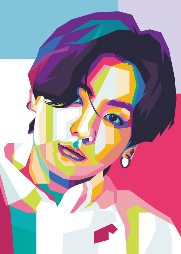 Jeon Jung-kook Wpap Art