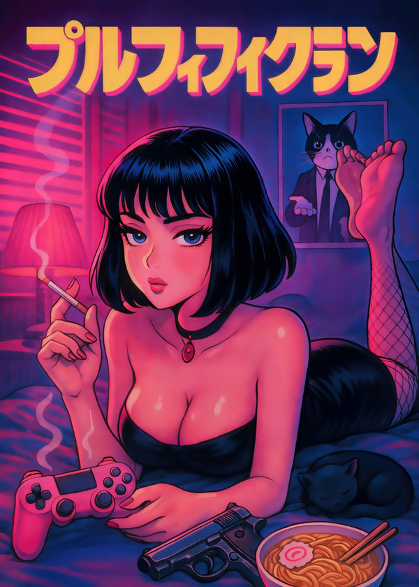 Mia Wallace, Pulp Fiction Gameing Girl