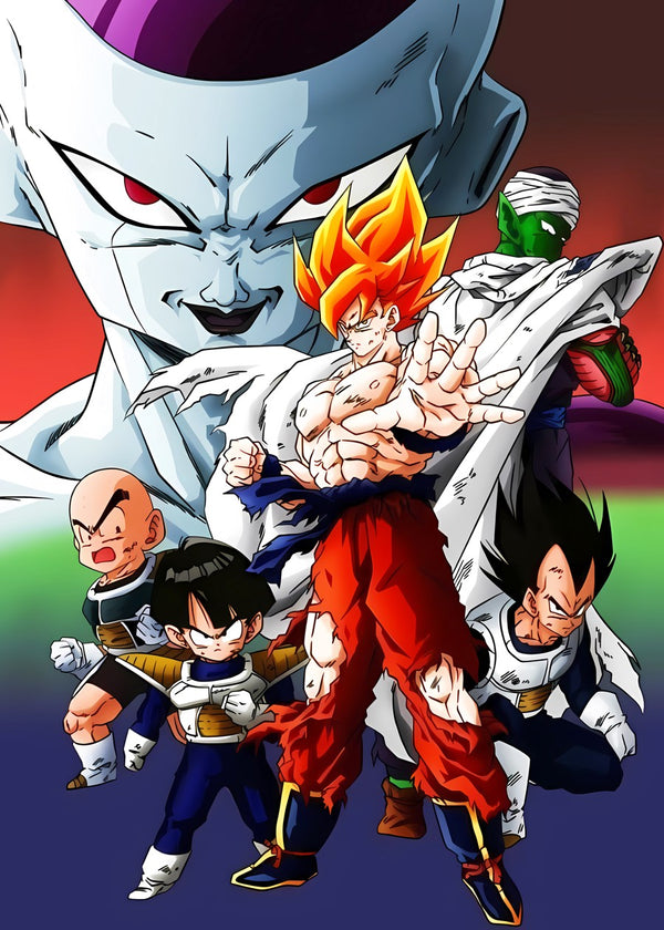 Goku Kuririn Piccolo Frieza
