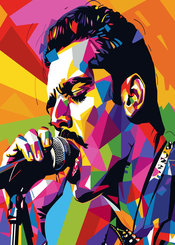 Freddie Mercury WPAP Singer