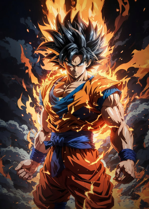 Goku Powerful Stance, Dragon ball