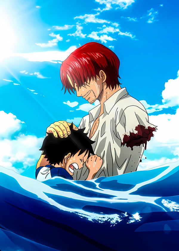 Shanks Protects Luffy