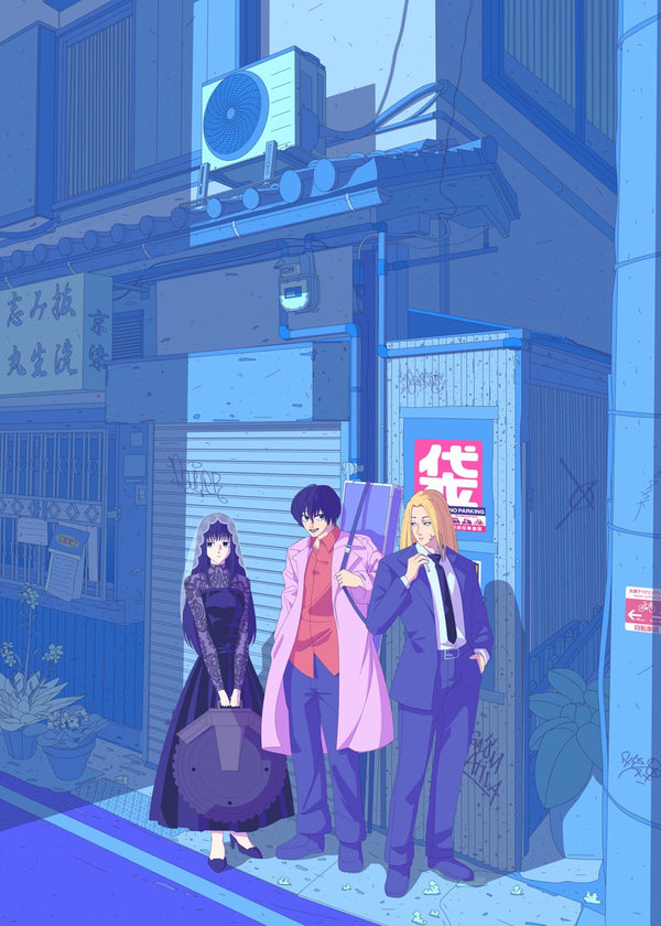 Osaragi, Shishiba and Yoichi Nagumo, Sakomoto days