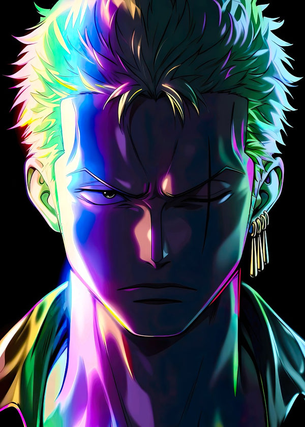 Zoro Neon Art