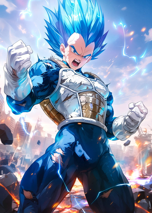 Angry Vegeta, Dragon ball