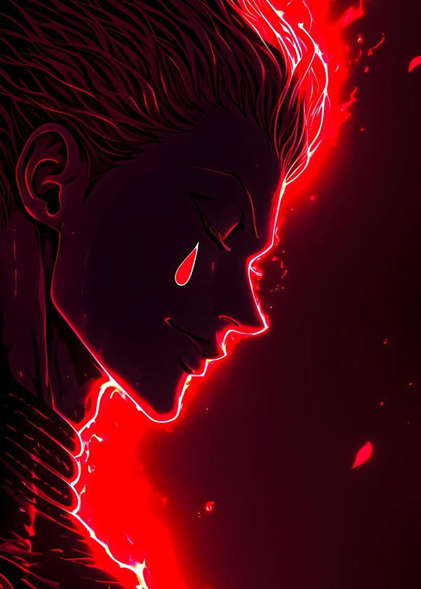 Hisoka Red Glow