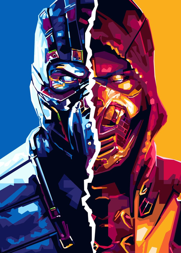 Sub Zero and Scorpion, Mortal Kombat