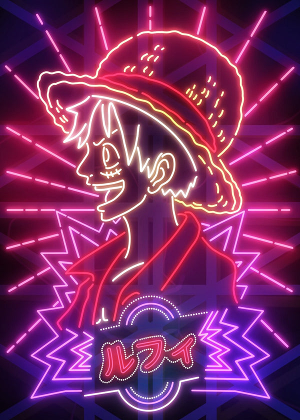 The Strawhat Pirate Neon