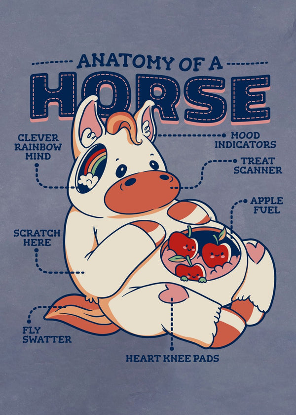 Cute Horse Anatomy