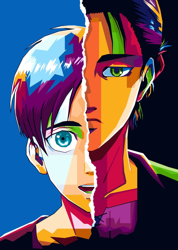 Eren Yeager vs Levi Ackerman, Attack on Titan