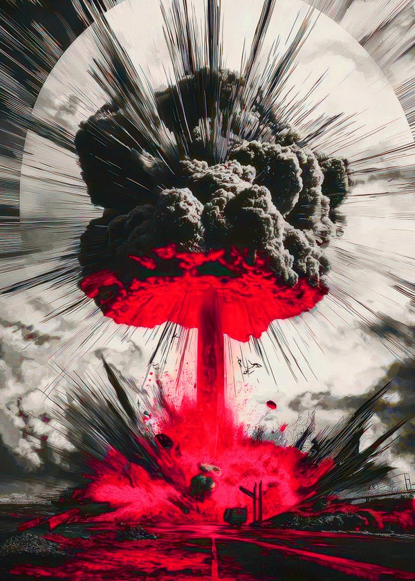 Nuclear Explosion Artwork