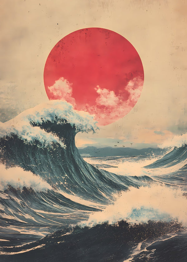 Vintage Big Wave Kanagawa